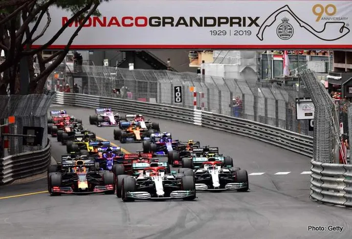 monaco grand prix start