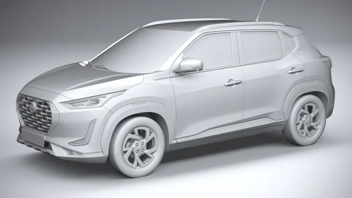 Nissan Magnite 2022 3D-Modell in SUV 3DExport