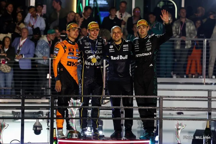 Norris: I let Max have a win!