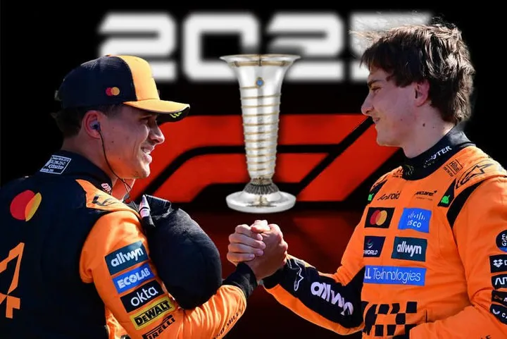 norris piastri f1 mclaren world champion mclaren las vegas