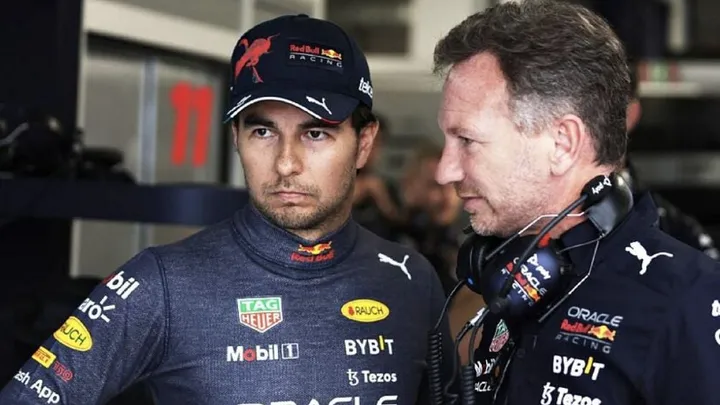 F1: Christian Horner se vuelve viral gracias a su reacción luego de la eliminación de Checo Pérez