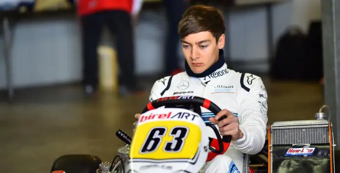 Birel ART | George Russell tested with Birel ART