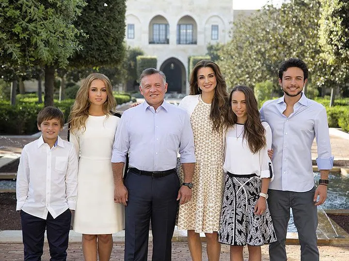 Queen Rania and Jordan Royal Family's Photo 2016