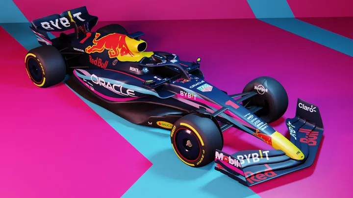 FIRST LOOK: Red Bull reveal striking fan-designed livery for Miami Grand Prix Graphic design