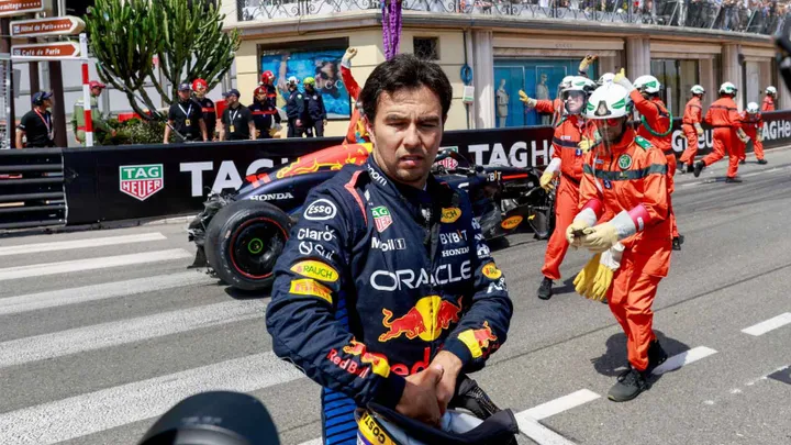Sergio Perez questions stewards' Kevin Magnussen call after 'very dangerous' crash