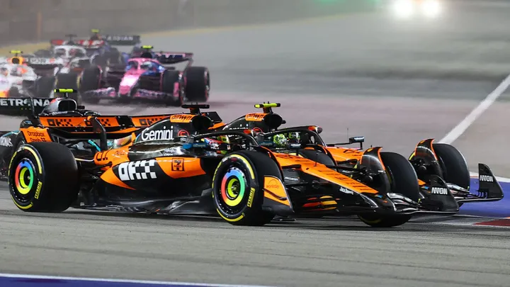 Lando Norris-Oscar Piastri Singapore GP collision has changed ground rules  in F1 title battle, says Martin Brundle | F1 News | Sky Sports
