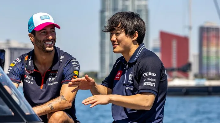 What is it like working with Daniel Ricciardo and Yuki Tsunoda? | Video |  Watch TV Show | Sky Sports