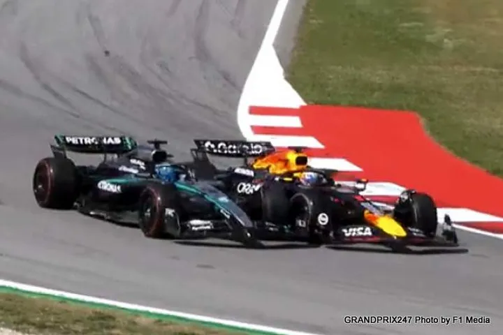 Verstappen: Barcelona Russell incident a mistake from my side
