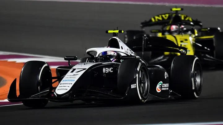 Formula 2: Alex Dunne third in Qatar as Leonardo Fornaroli takes F2 title - BBC Sport