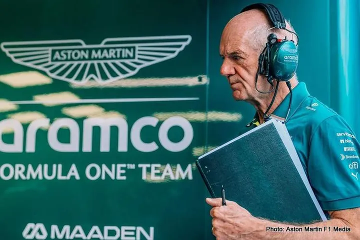 adrian newey chief technical o