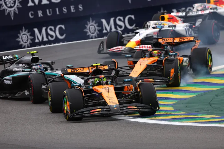 F1: Lando Norris Wins Exhilarating Sao Paulo GP As Max Verstappen Charges to Third - autoevolution