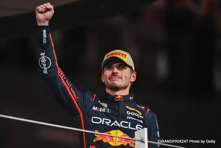 verstappen abu dhabi 2 2025