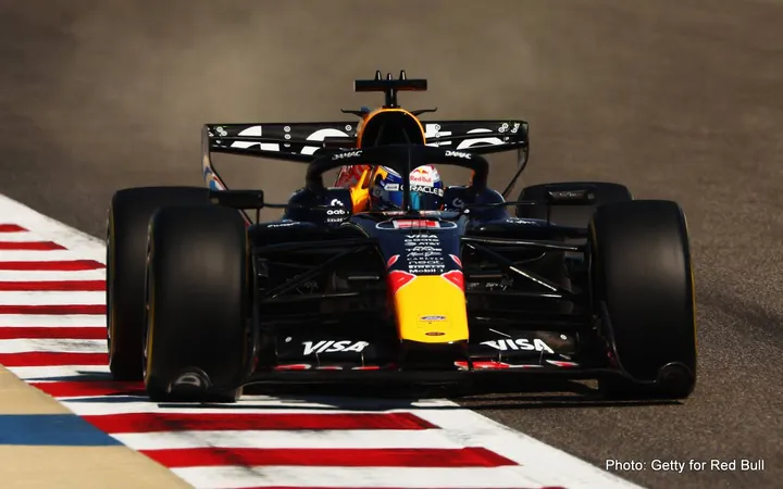 verstappen f1 testing bahrain 2026