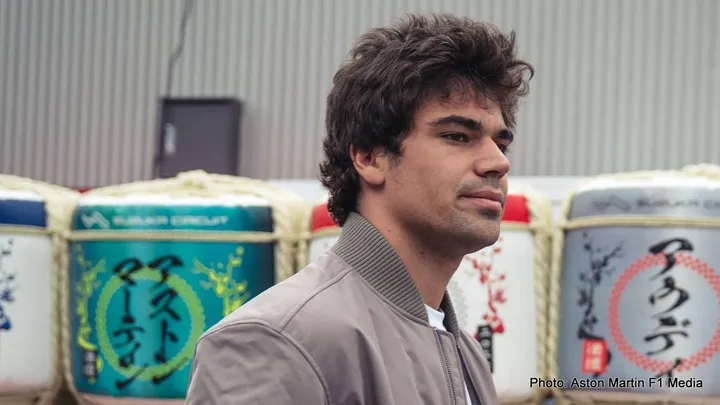 lance stroll happy