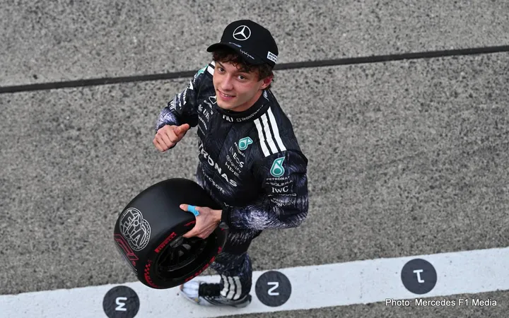 M590201_F1_Grand_Prix_Of_Japan_Qualifying antonelli f1 mercedes