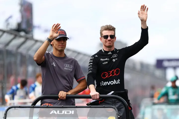 Bortoleto hulkenberg audi f1
