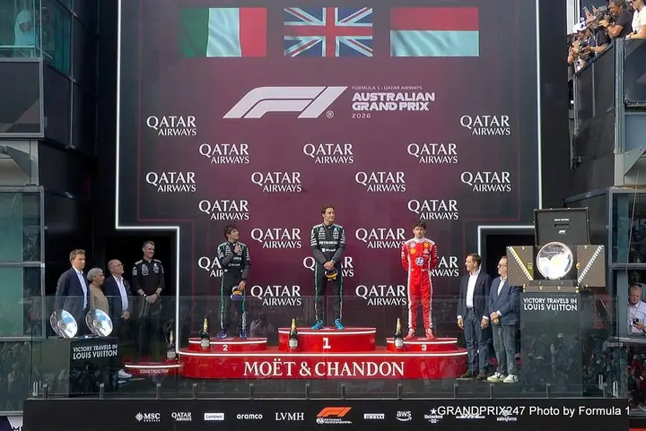 Russell-Antonelli-Leclerc-Melbourne-2026