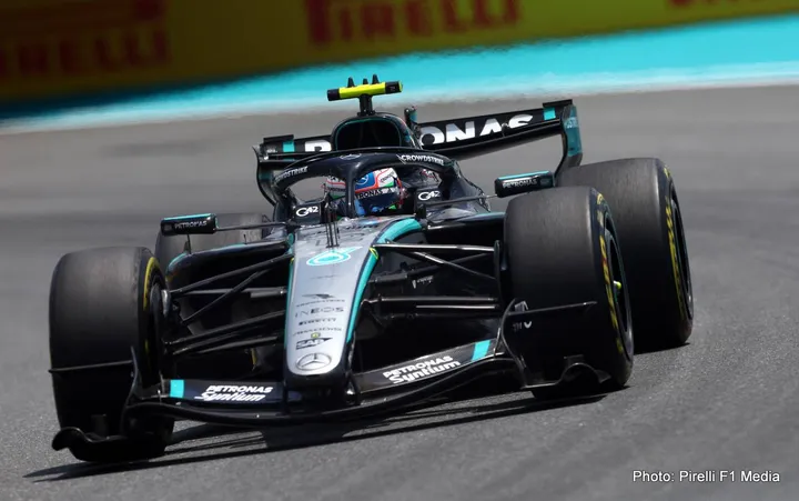 anotnelli action miami f1 2026