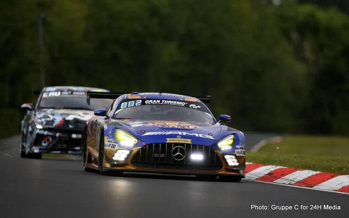 24h-mercedes winning car