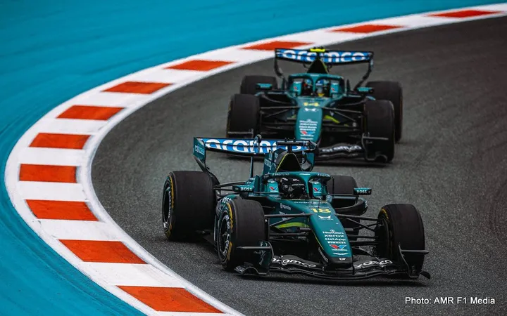 aston martin f1 stroll alonso
