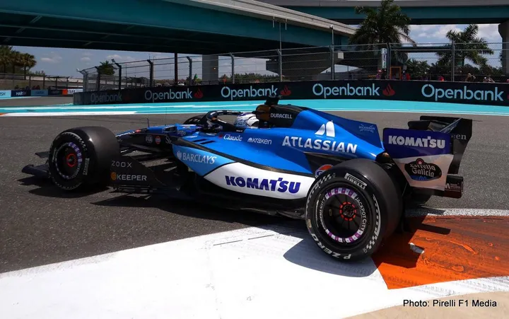 Williams alex albon F1