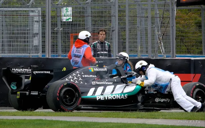 Canadian GP Review: The unraveling of George Russell despite protective  British media hype