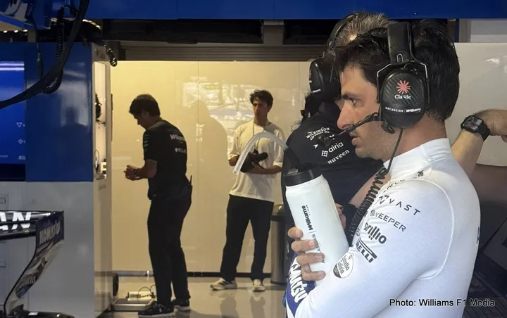 sainz williams f1 vowles