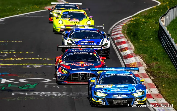 SI202604190227 Max Verstappen seen at the Nürburgring in Germany on April 19, 2026. // Joerg Mitter / Red Bull Content Pool // SI202604190227 // Usage for editorial use only //