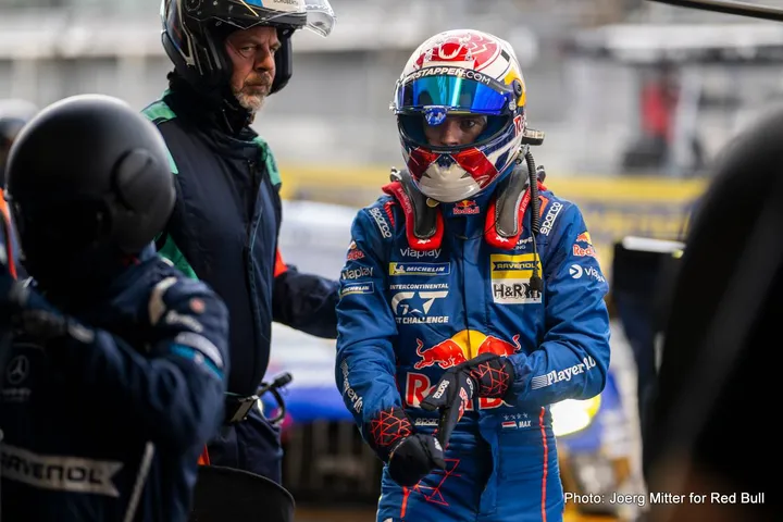 Max Verstappen seen during the 24H Nürburgring in Nürburg, Germany on May 16, 2026. // Joerg Mitter / Red Bull Content Pool // SI202605160742 // Usage for editorial use only //