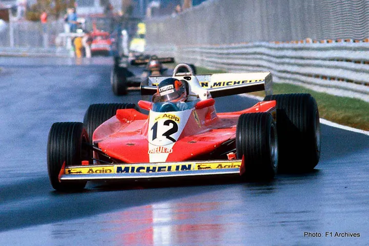 Villeneuve 1978 Ferrari 312T3 Canadian grand prix f1 winner 1978