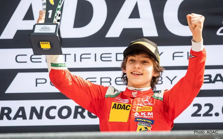 andrea-kimi-antonelli-prema-adac-f4-podium-spa-2023