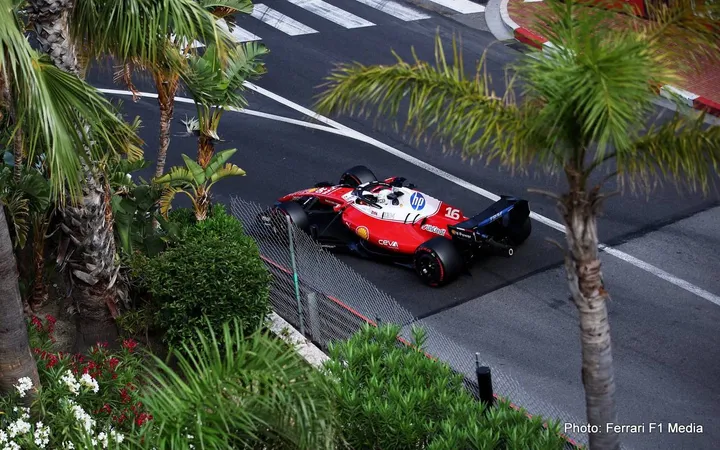 Ferrari f1 monaco