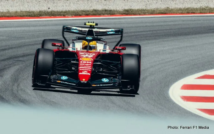 lewis hamilton ferrari f1 barcelona qualifying