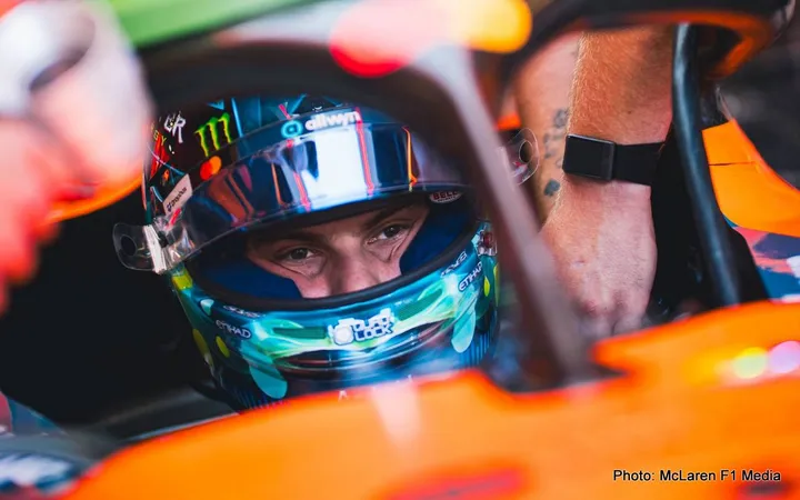 piastri cockpit austria qualifying