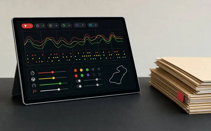 How filter tools make navigating large F1 data libraries easier