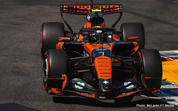 norris mclaren monaco