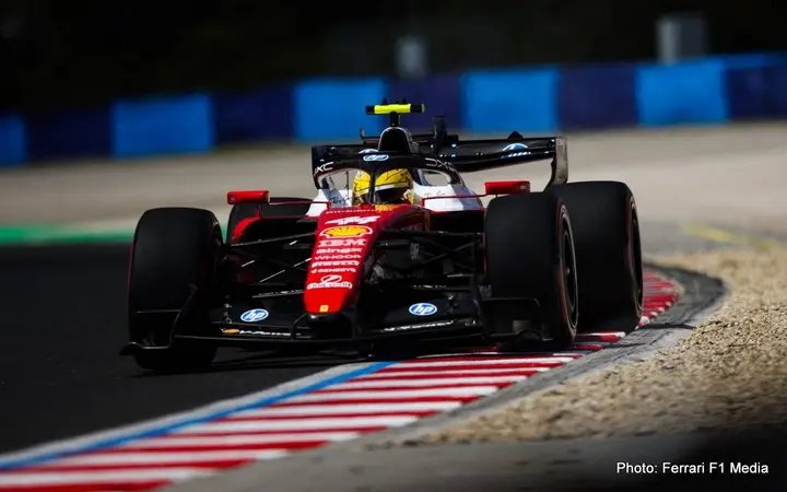 lewis hamilton ferrari hungary penalty