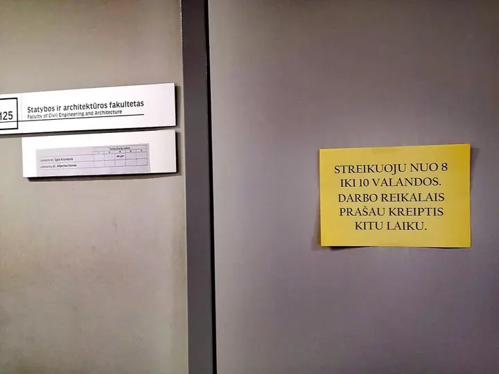 ktu streikas