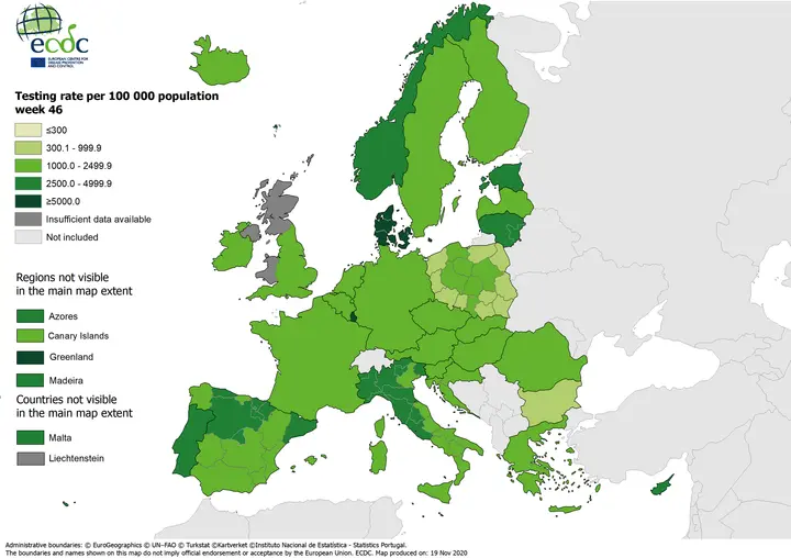 w46 covid19 eu eea uk national testing rate