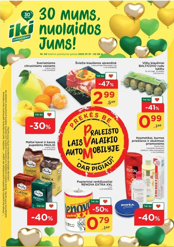 kassavaitinis prekybos tinklo leidinys 89351577