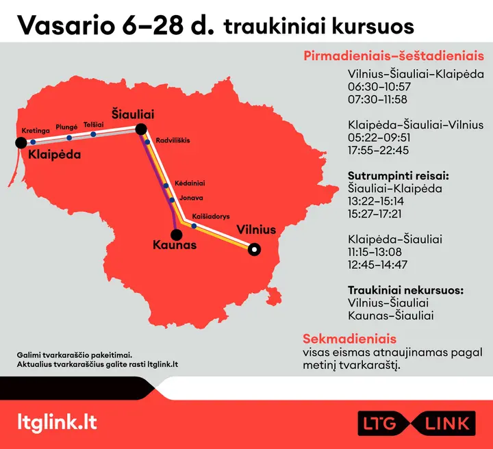 laikinas tvarkarastis