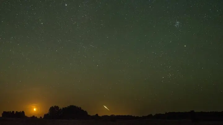 meteoras bolidas uzfiksuotas nakties danguje tauragnuose sky chasers l 91050499