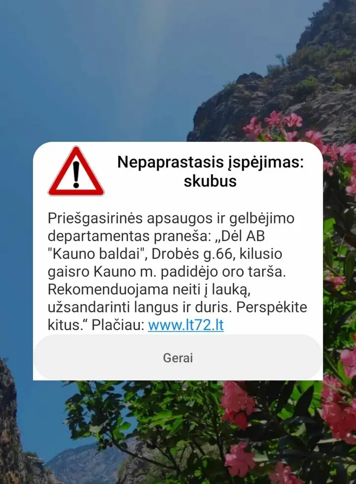 pranesimas