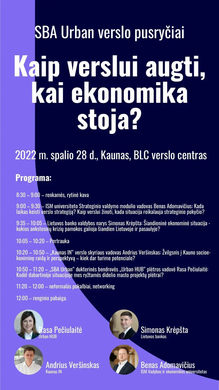 programa verslo pusryciai kaunas
