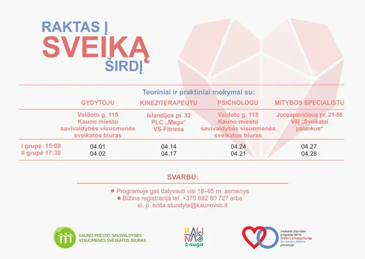 tvarkaratis balandis