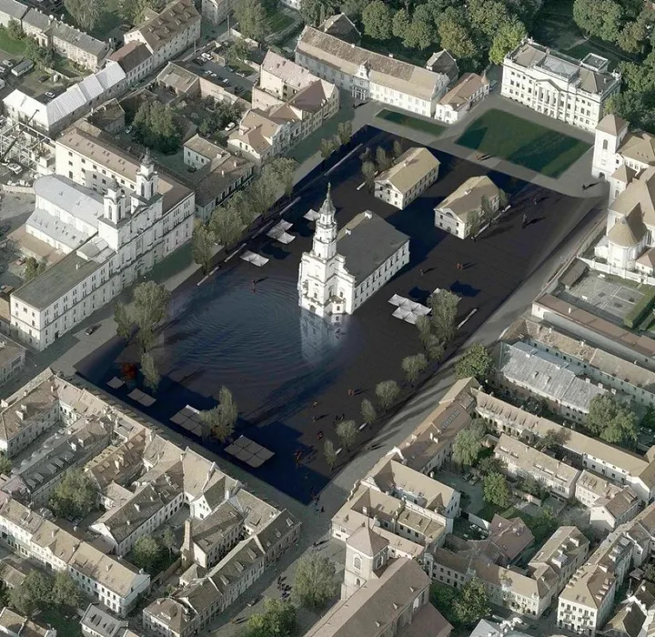 Rotušės aikštės vizijos konkursas baigėsi