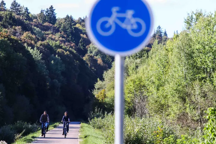 Dviračių takas sujungs miestą ir Kačerginę