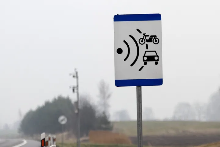 Vidutinio greičio matuokliai "Via Baltica" kelyje
