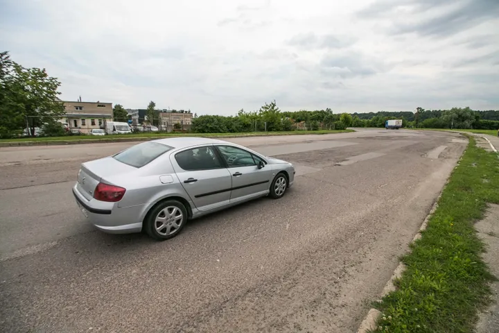 Remontuojama gatvė Vilijampolėje