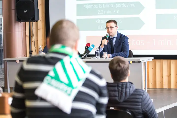 Kauno "Žalgirio" spaudos konferencija